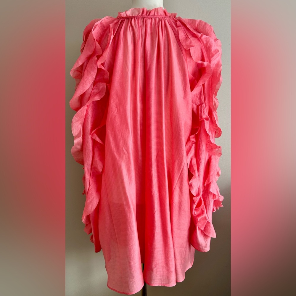 H&MxThe White Lotus Ruffled Pink Coral Dress
NWOT - Picture 8 of 9